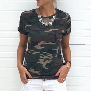 Camo Short Sleeve Tee
